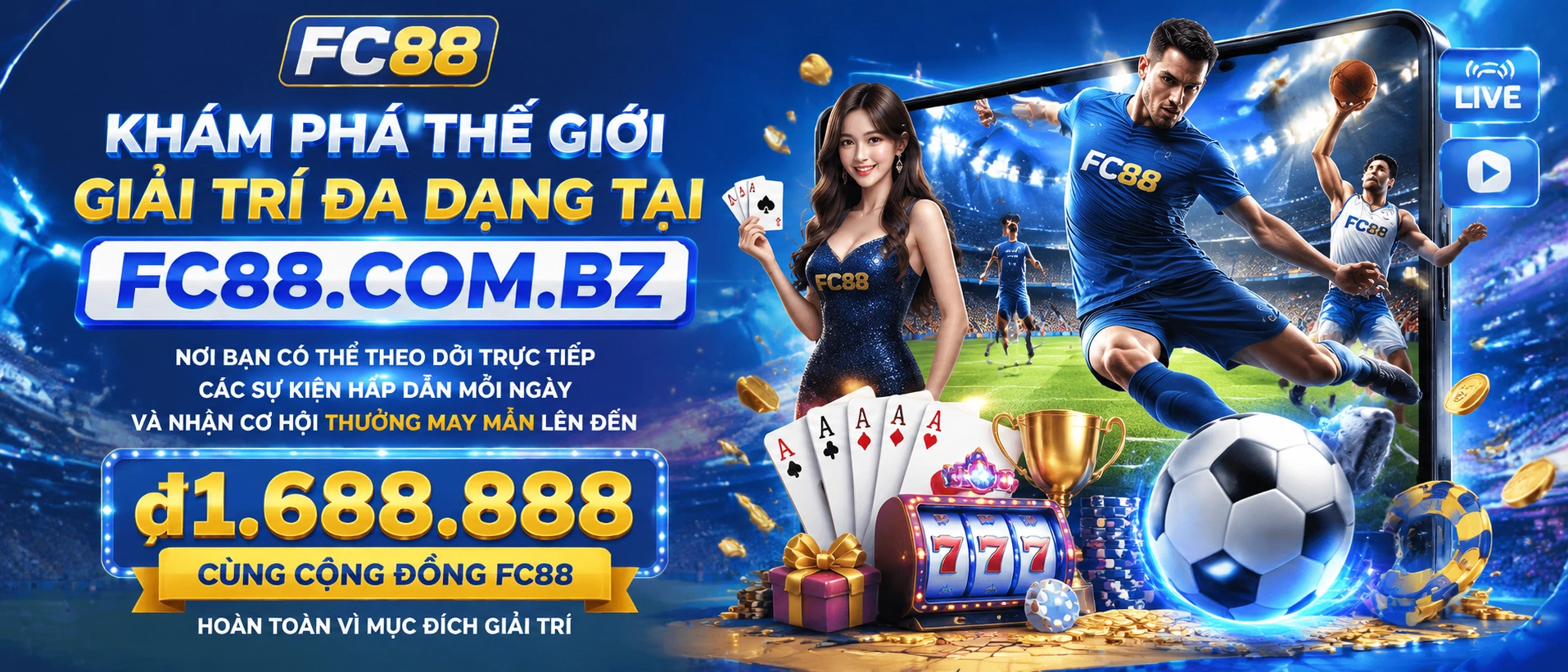 FC88 màn hình danh mục trò chơi nổi bật