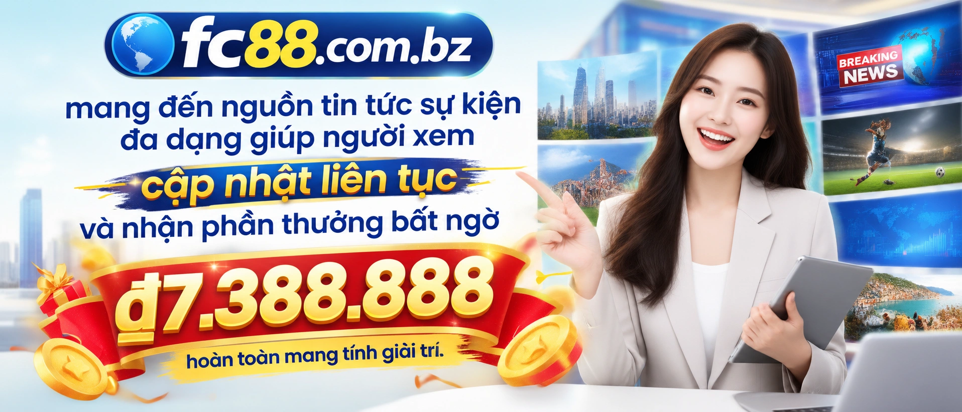 Hình minh họa tin khuyến mãi và ưu đãi dành cho người mới